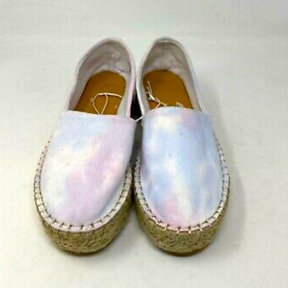 SPLENDID Sz 8.5 Laney Pastel Tie Dye Espadrilles - Picture 11 of 12
